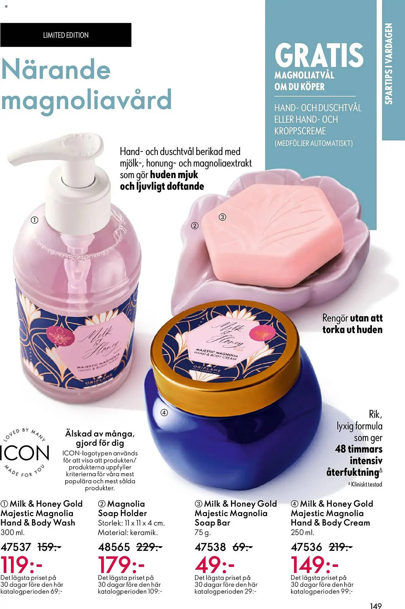 Oriflame reklamblad från 31 december till 27 januari 2026 - Reklamblad sidor 149