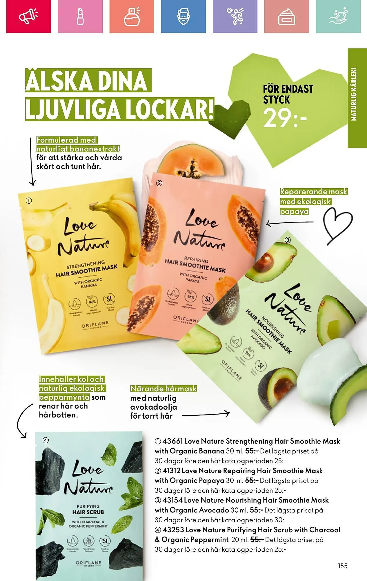Oriflame reklamblad från 26 januari till 15 februari 2025 - Reklamblad sidor 155