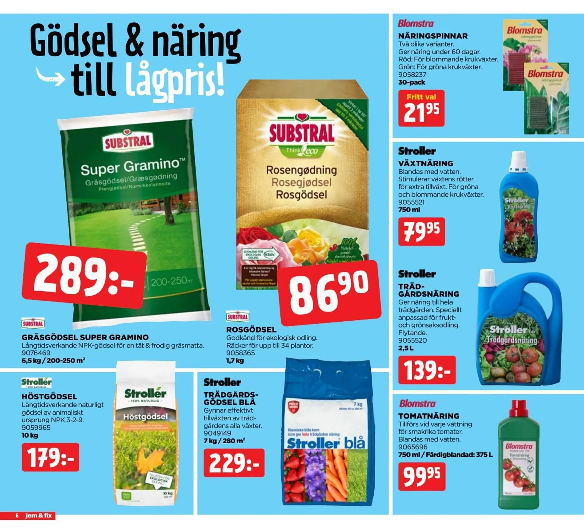 Jem&Fix reklamblad från 28 juli till 3 augusti 2025 - Reklamblad sidor 6