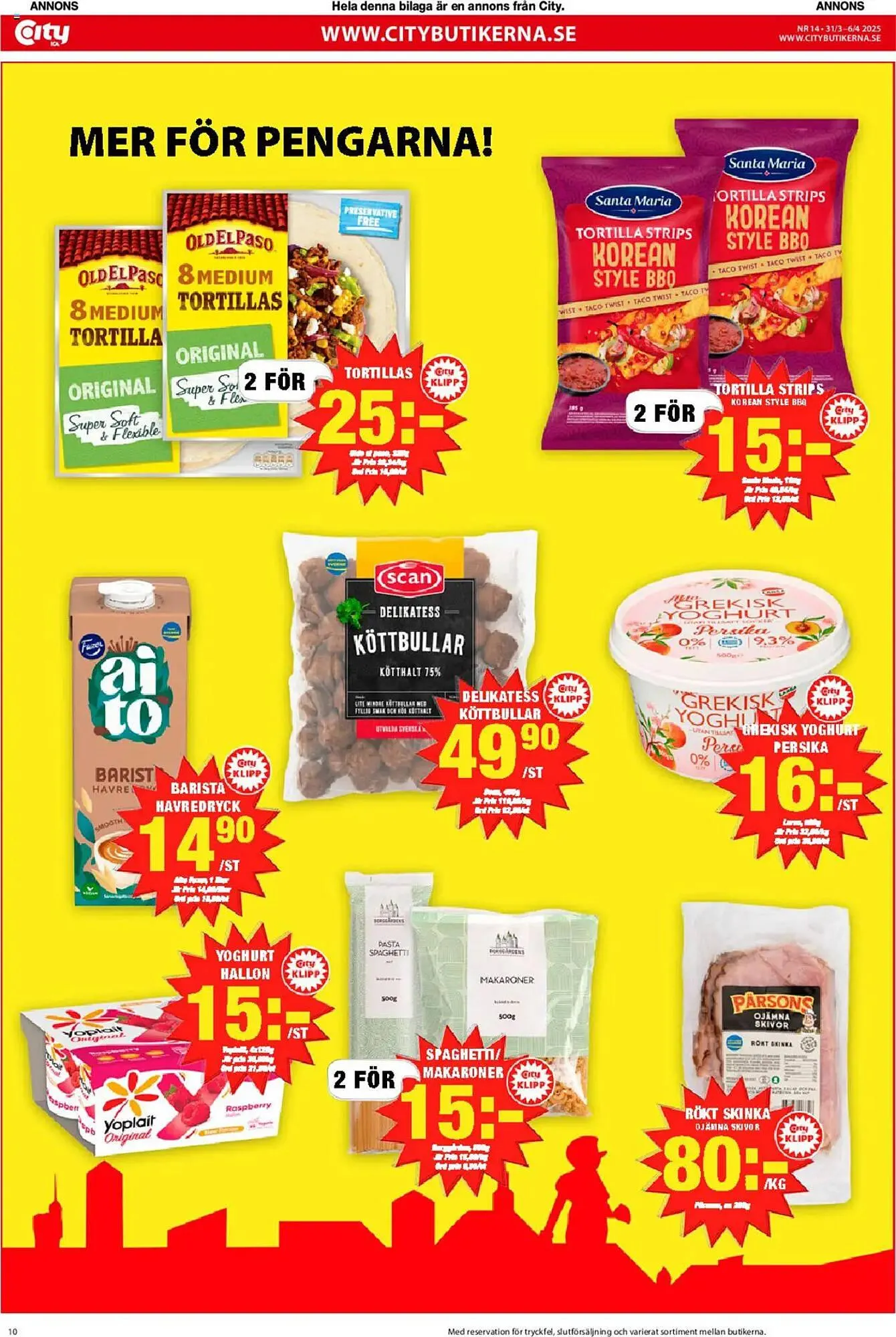 ICA Kvantum reklamblad från 31 mars till 6 april 2025 - Reklamblad sidor 10
