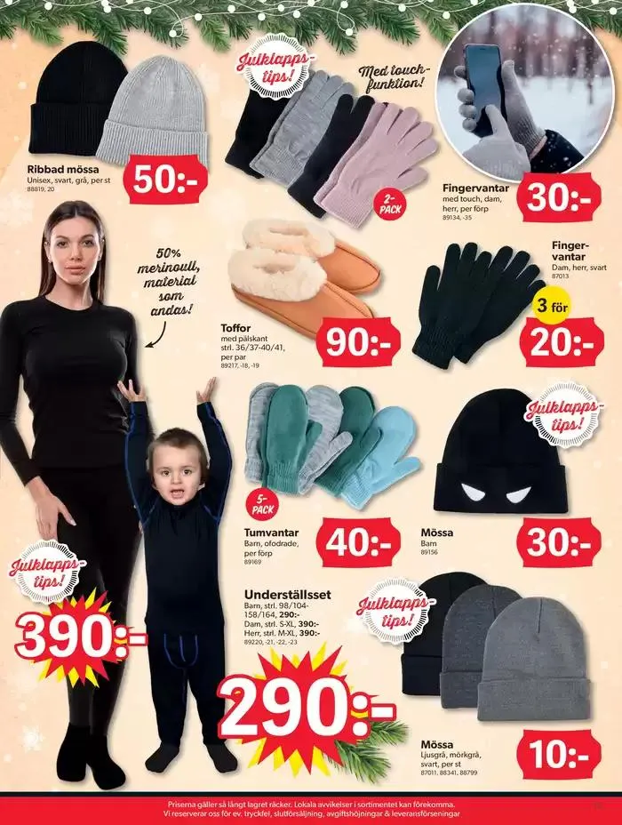 DollarStore Erbjudanden från 26 november till 10 december 2024 - Reklamblad sidor 15