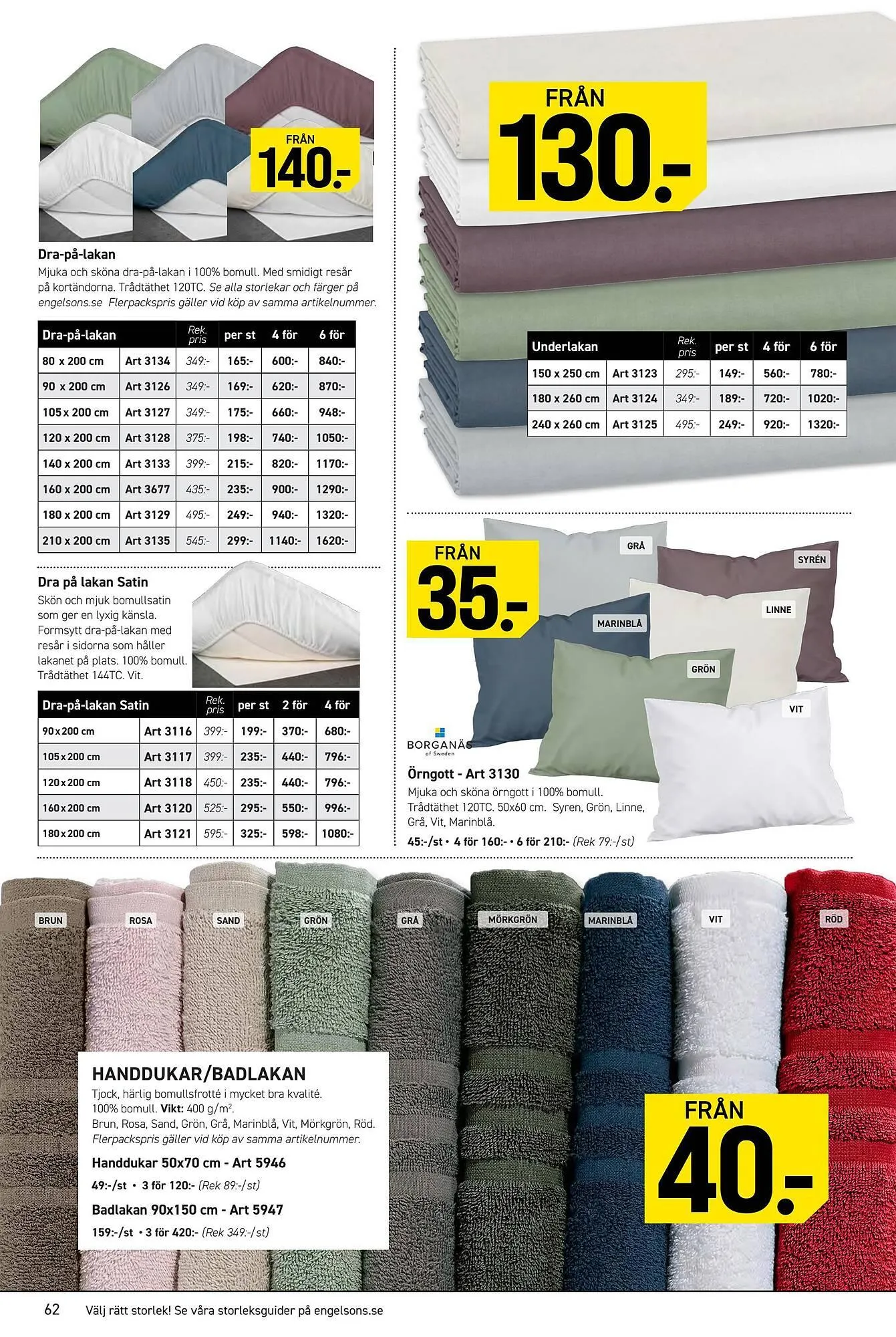 Engelsons reklamblad från 11 november till 25 december 2025 - Reklamblad sidor 62