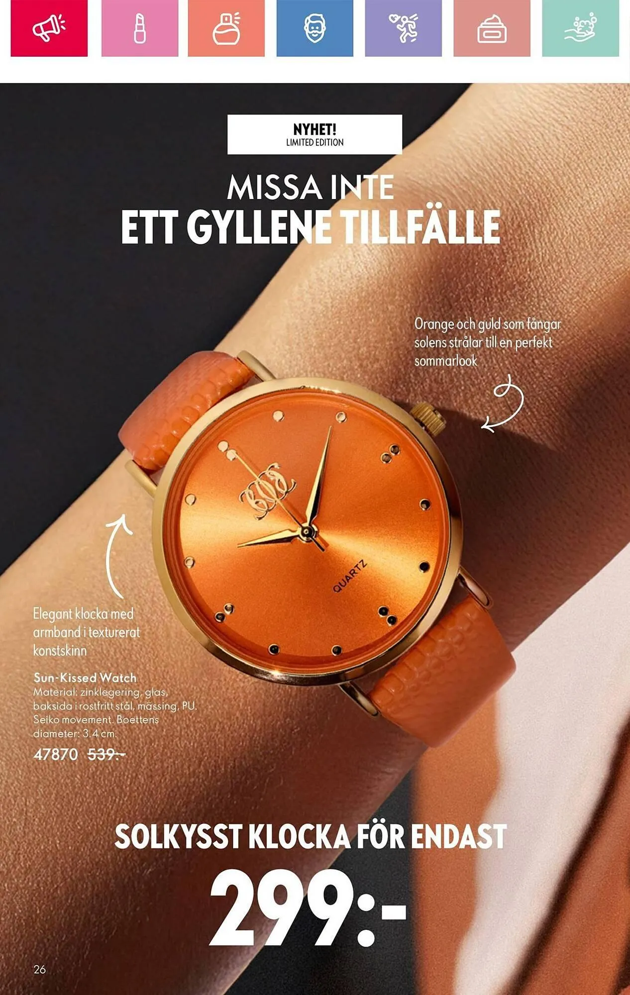 Oriflame reklamblad från 12 maj till 31 maj 2025 - Reklamblad sidor 26
