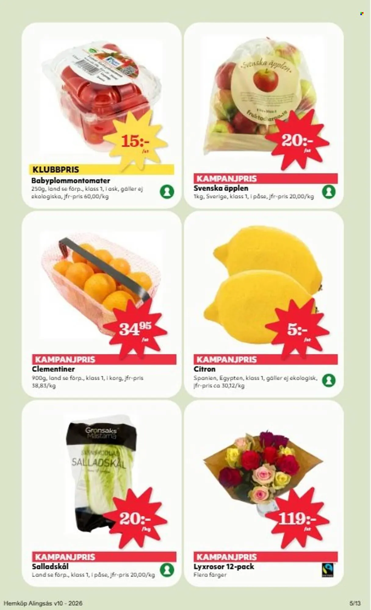 Hemköp reklamblad från 2 mars till 8 mars 2026 - Reklamblad sidor 5