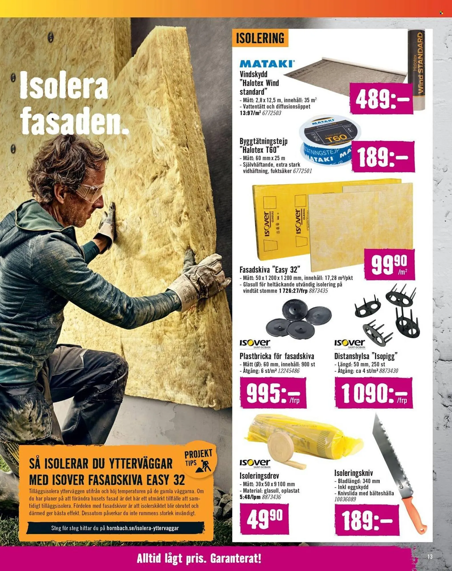 Hornbach reklamblad från 31 augusti till 24 september 2025 - Reklamblad sidor 13