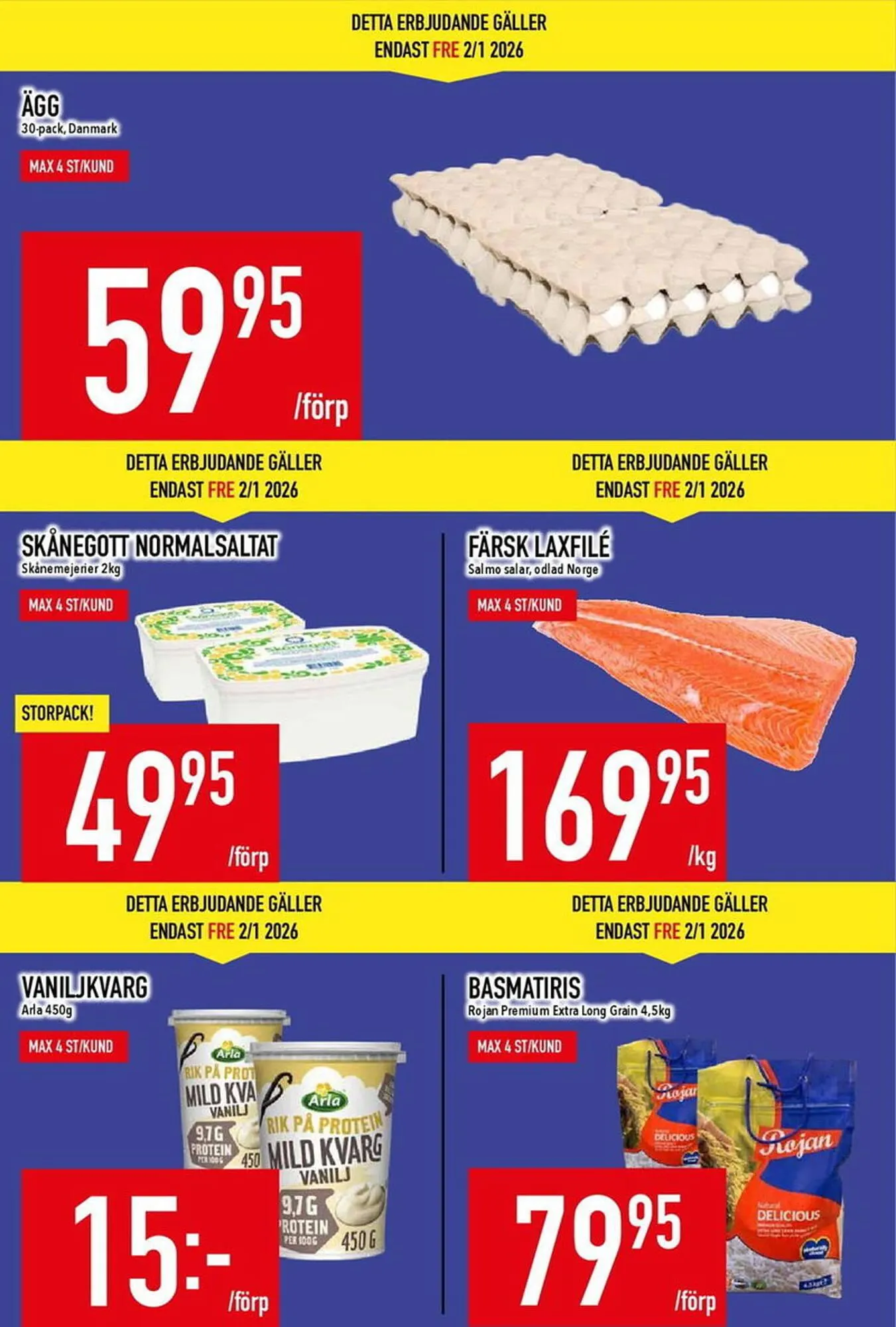 Matdax reklamblad från 29 december till 4 januari 2026 - Reklamblad sidor 7