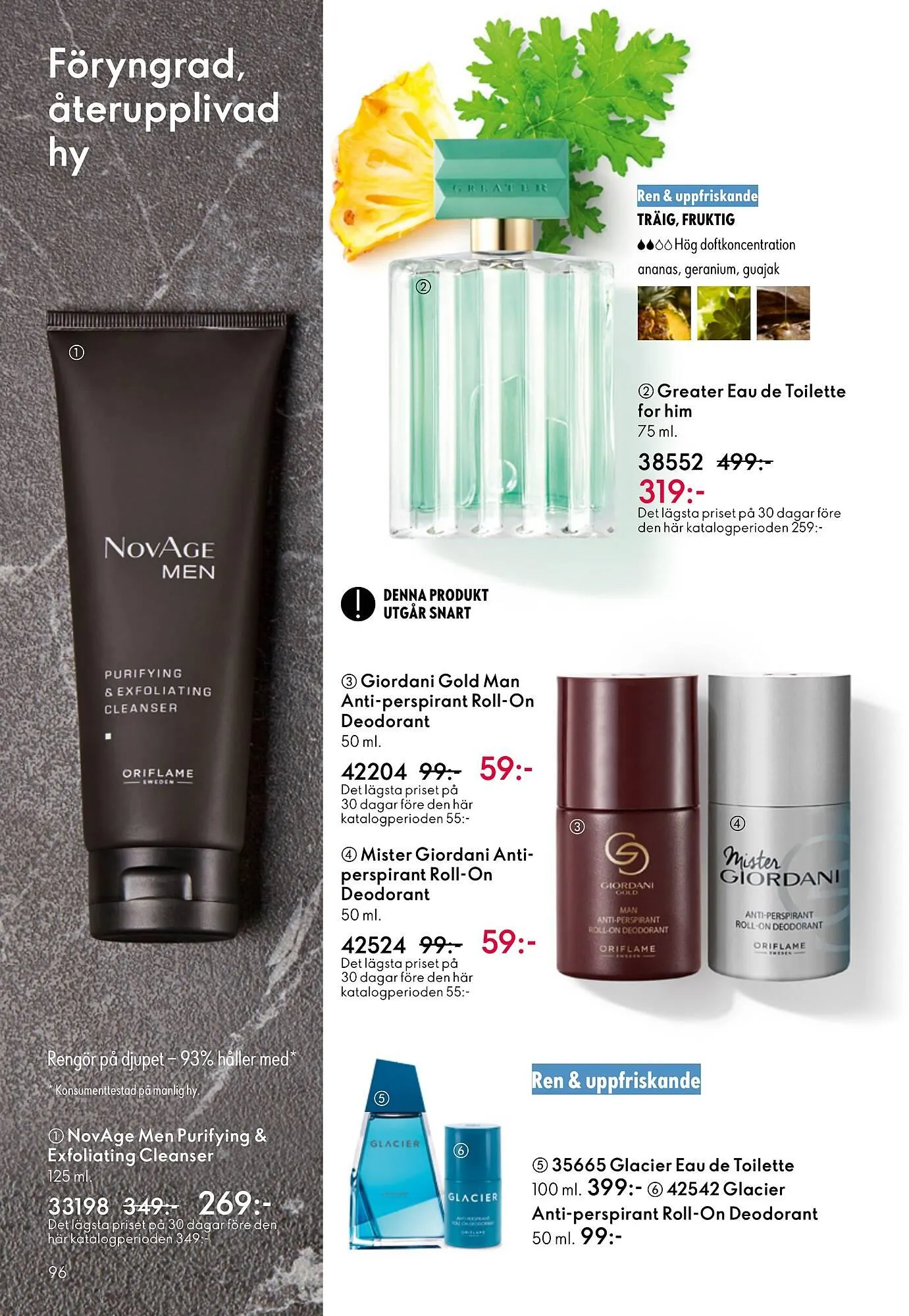 Oriflame reklamblad från 14 september till 7 oktober 2025 - Reklamblad sidor 96