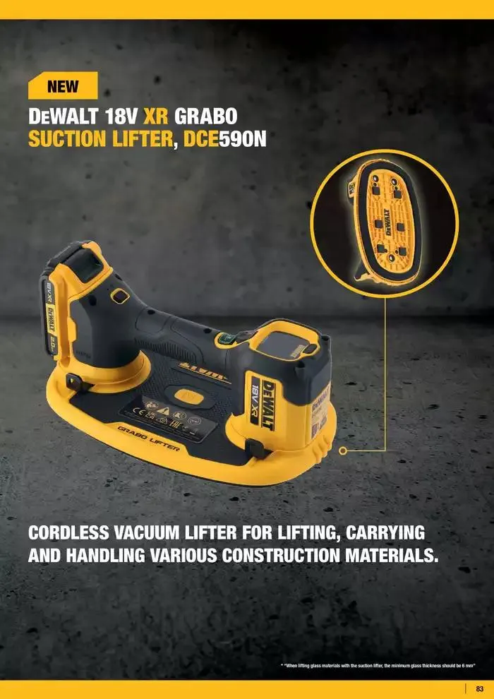 Dewalt reklamblad från 26 september till 10 oktober 2024 - Reklamblad sidor 83