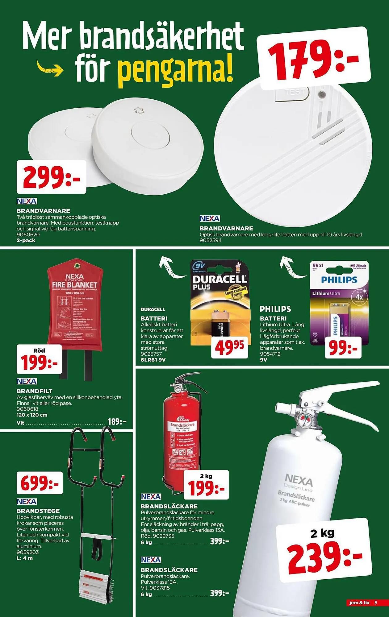 Jem&Fix reklamblad från 26 november till 3 december 2023 - Reklamblad sidor 9