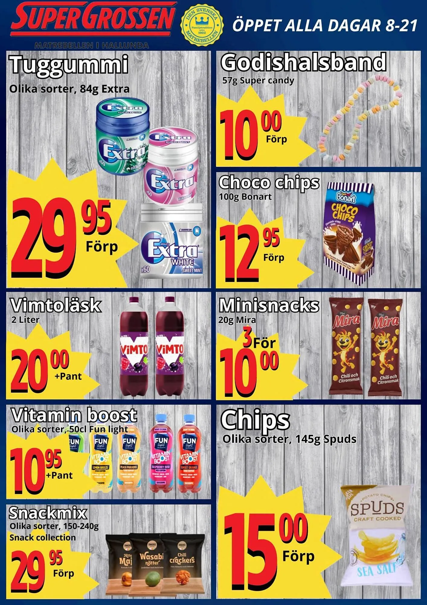 Supergrossen reklamblad från 27 oktober till 2 november 2025 - Reklamblad sidor 11