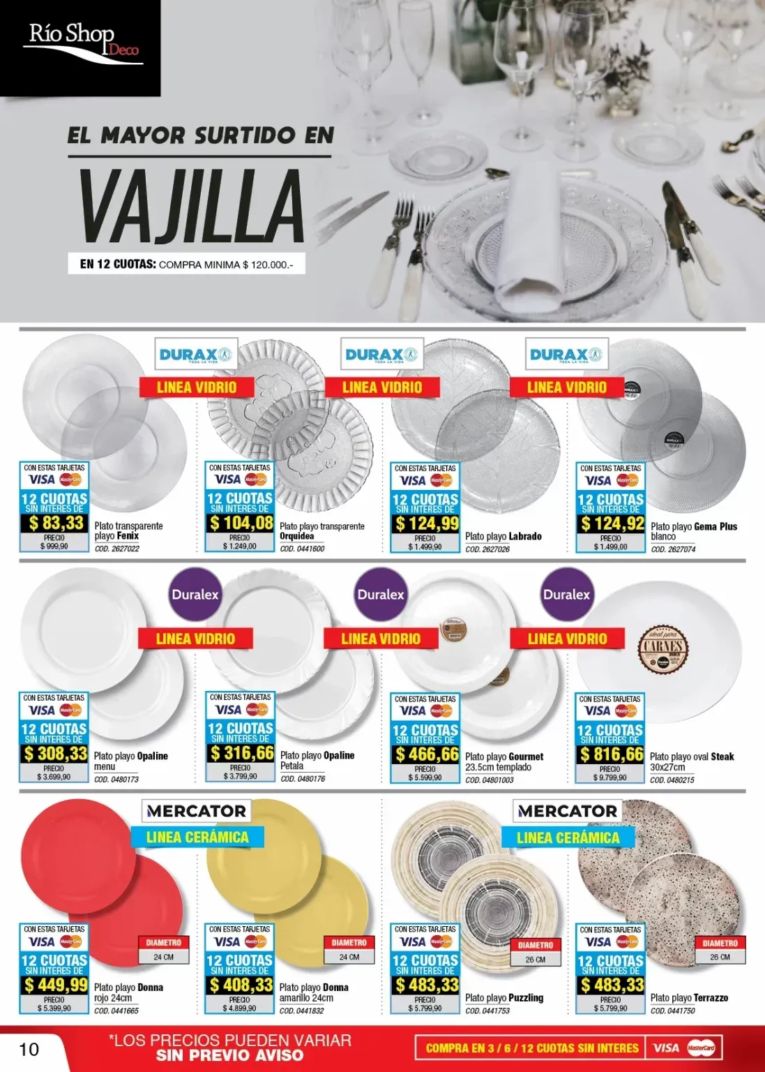 Ofertas de Rio Shop Deco Ofetas del mes 9 de septiembre al 4 de octubre 2025 - Página 10 del catálogo