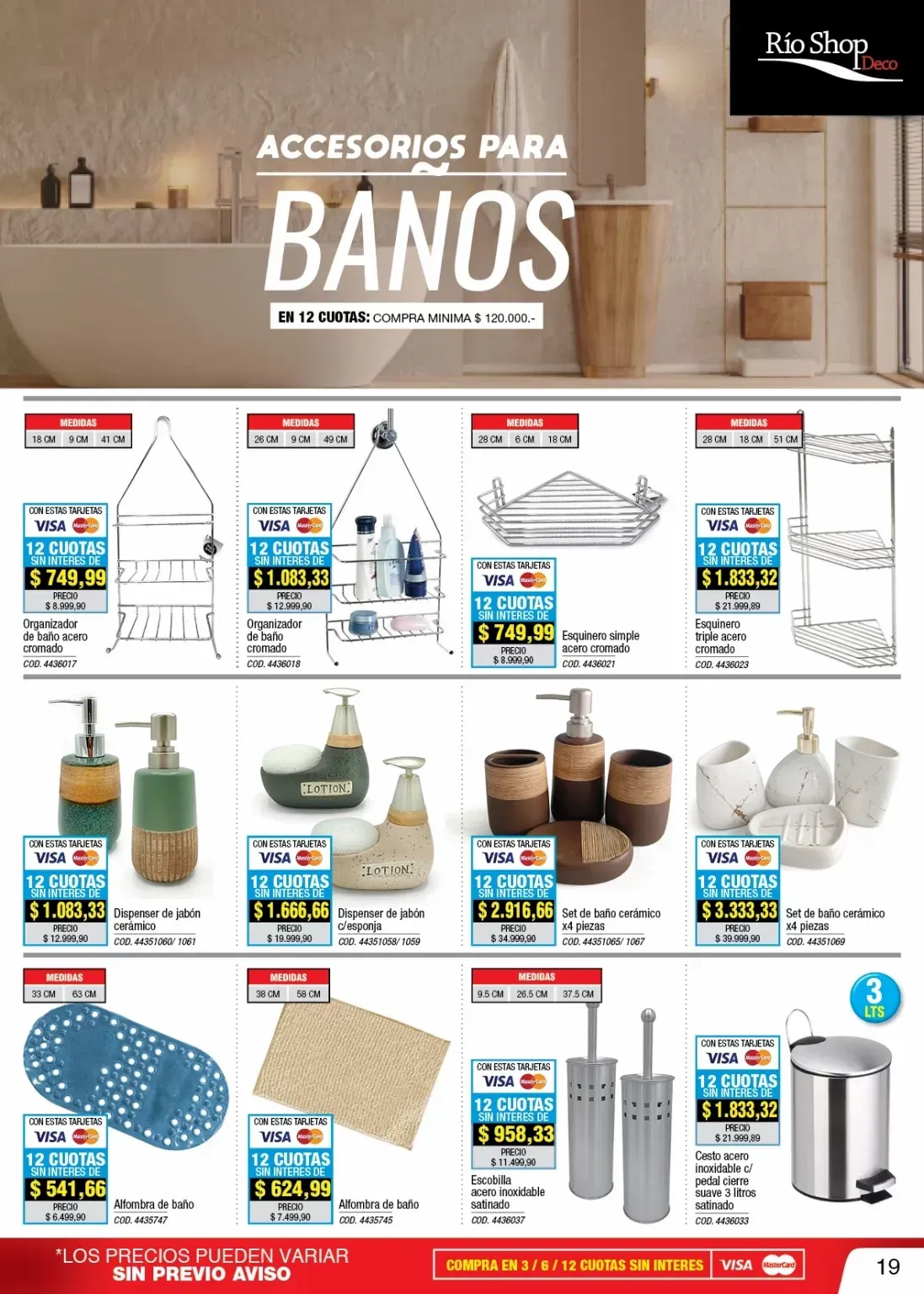 Ofertas de Rio Shop Deco Ofetas del mes 9 de septiembre al 4 de octubre 2025 - Página 19 del catálogo