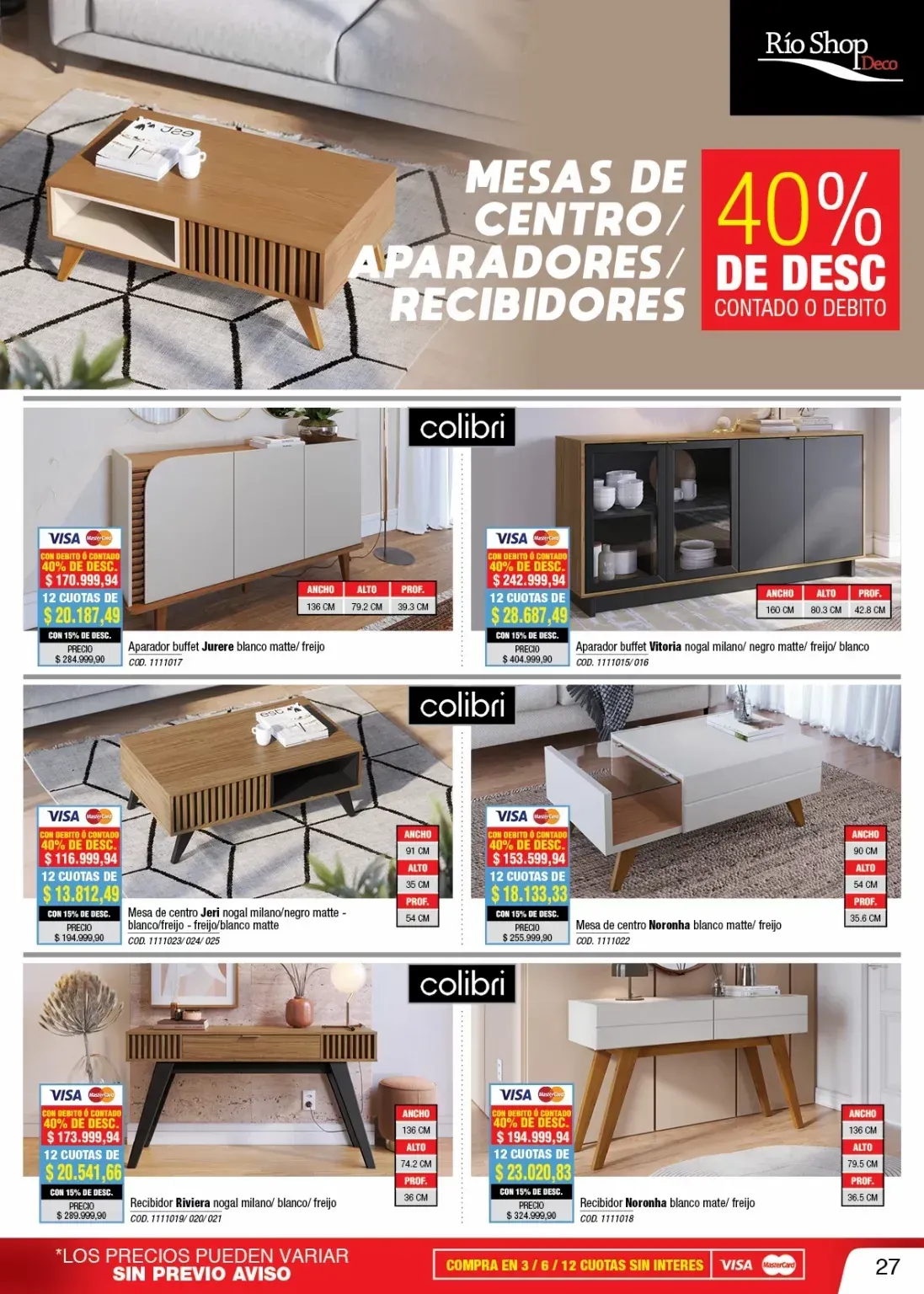 Ofertas de Rio Shop Deco Ofetas del mes 9 de septiembre al 4 de octubre 2025 - Página 27 del catálogo