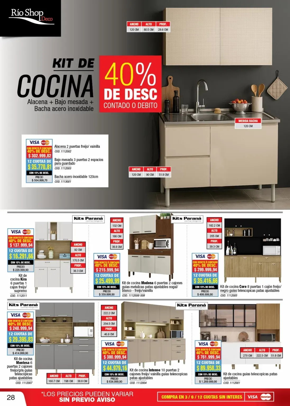 Ofertas de Rio Shop Deco Ofetas del mes 9 de septiembre al 4 de octubre 2025 - Página 28 del catálogo