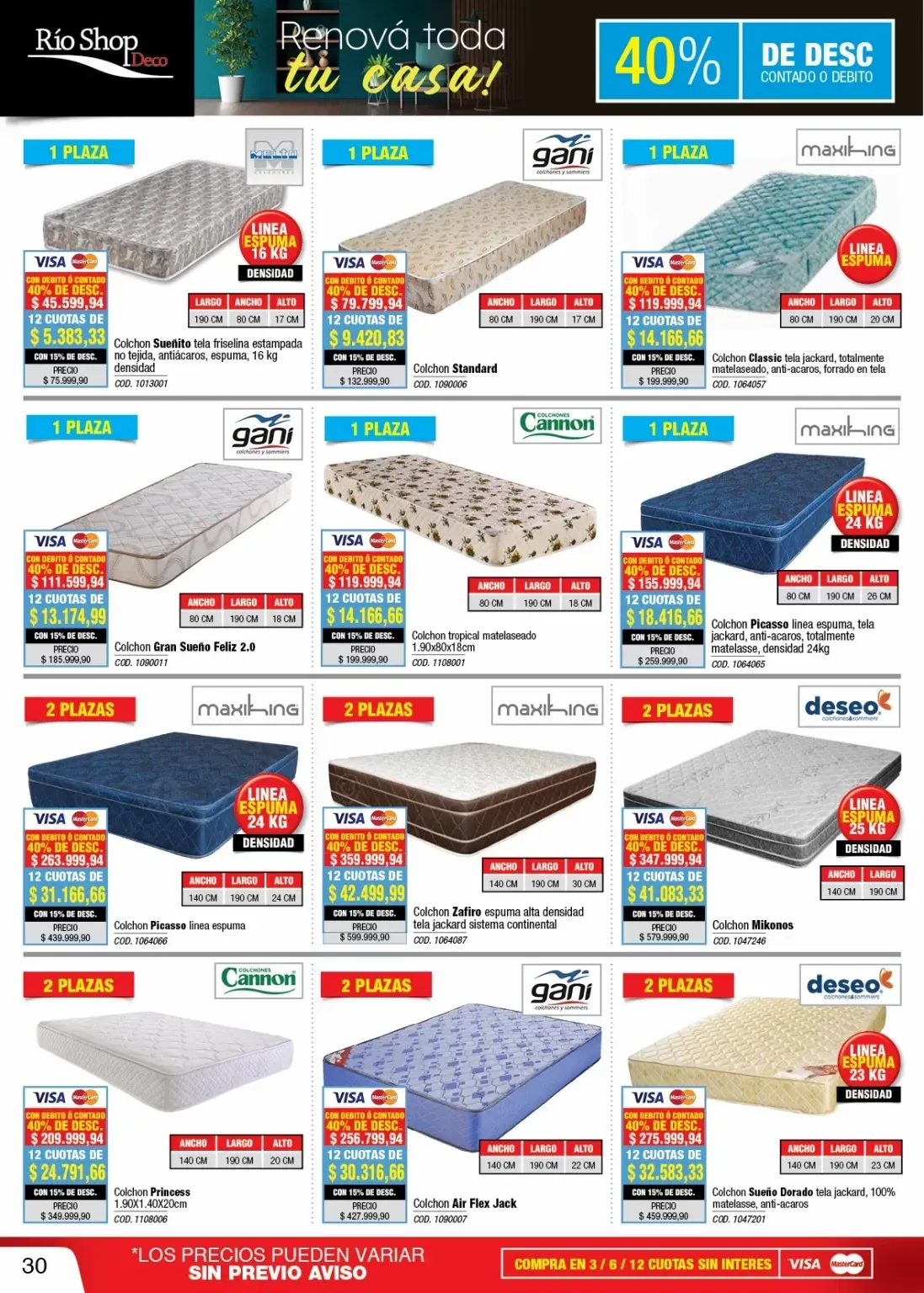 Ofertas de Rio Shop Deco Ofetas del mes 9 de septiembre al 4 de octubre 2025 - Página 30 del catálogo