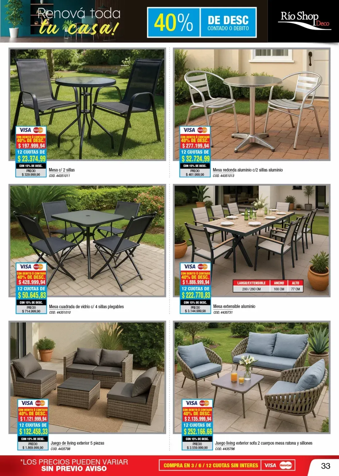 Ofertas de Rio Shop Deco Ofetas del mes 9 de septiembre al 4 de octubre 2025 - Página 33 del catálogo