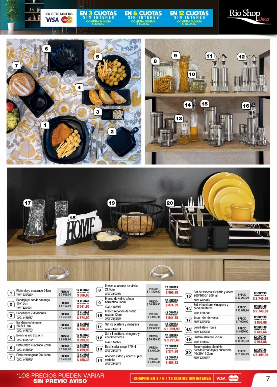 Ofertas de Rio Shop Deco Ofetas del mes 9 de septiembre al 4 de octubre 2025 - Página 7 del catálogo