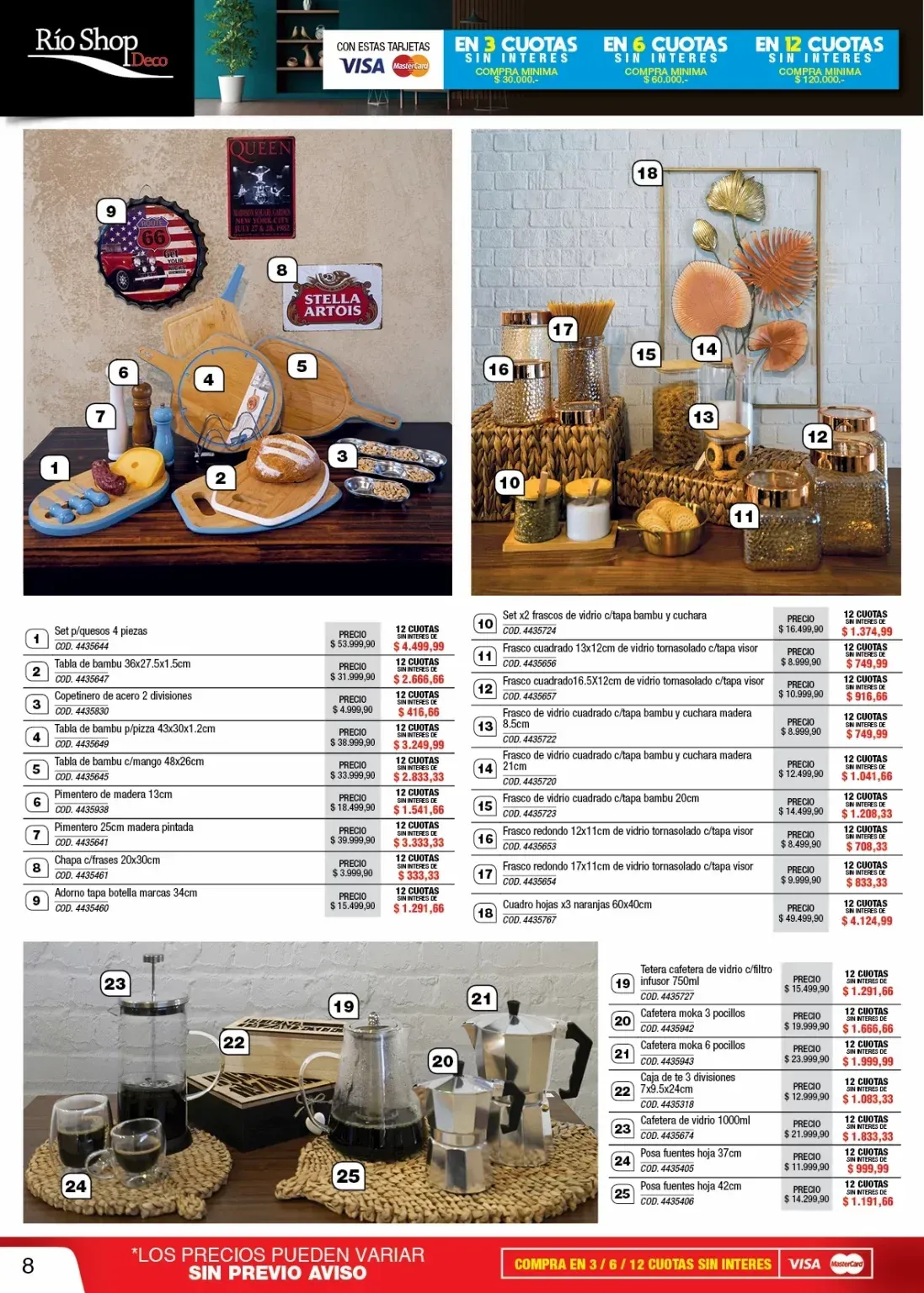 Ofertas de Rio Shop Deco Ofetas del mes 9 de septiembre al 4 de octubre 2025 - Página 8 del catálogo