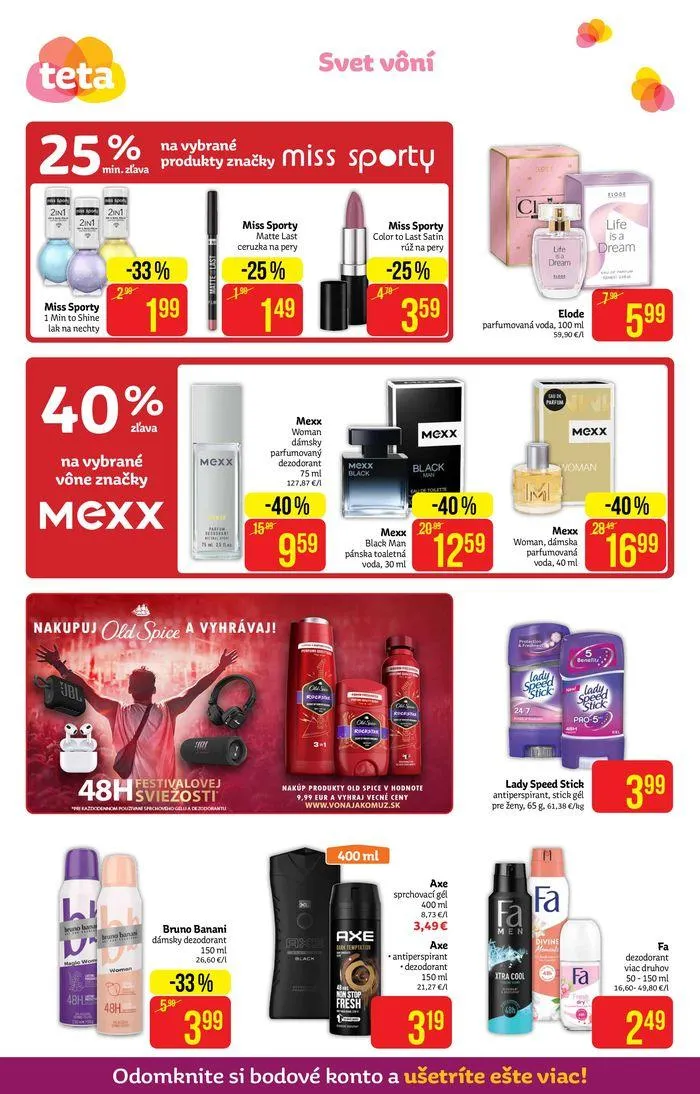 Leták: TETA Drogerie katalóg od 3. júna do 12. júna 2024 - Prehľad Stránky 4