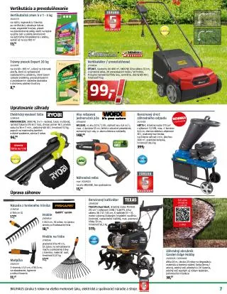 Leták: BAUHAUS aktuálna ponuka - Záhradné centrum od 18. marca do 14. apríla 2024 - Prehľad Stránky 7