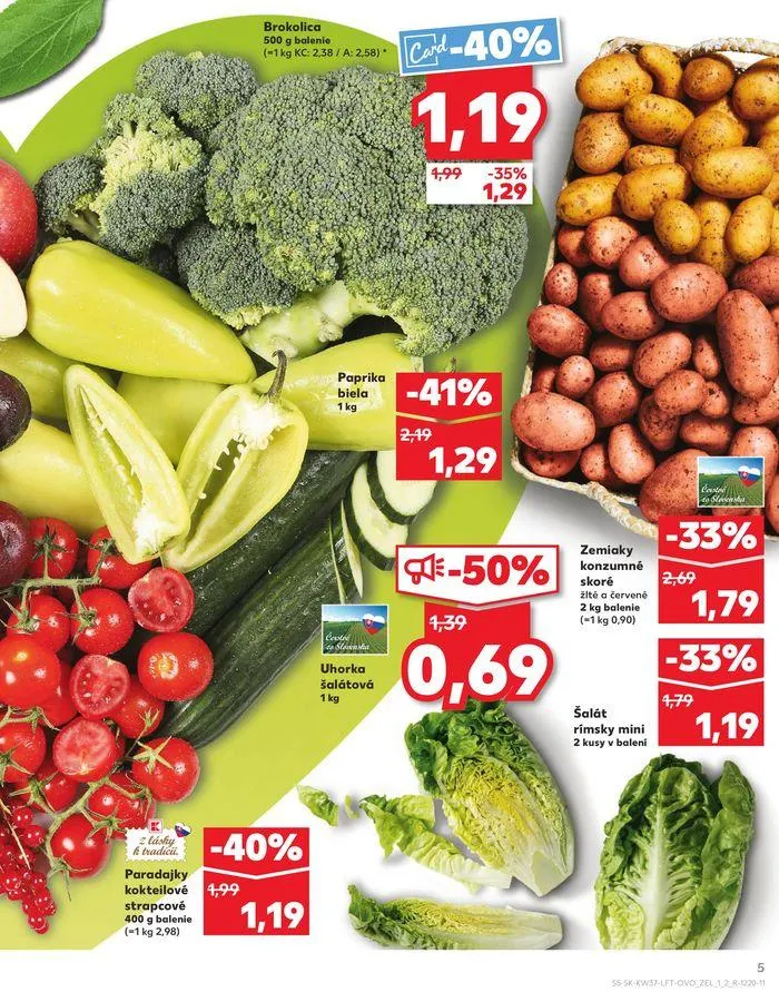 Leták: Exkluzívne výhodné ponuky od 12. septembra do 18. septembra 2024 - Prehľad Stránky 5