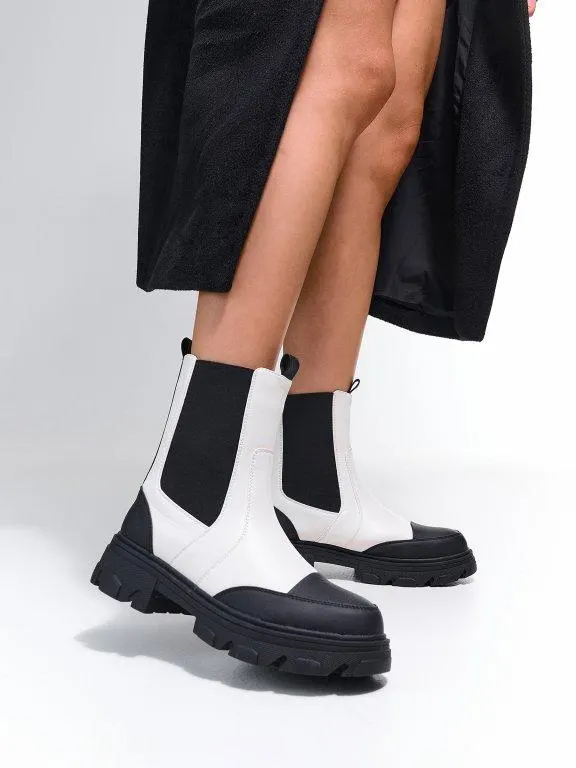 Chelsea kozačky na platformě