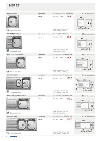 Leták: BLANCO akciová ponuka od 1. septembra do 31. decembra 2023 - Prehľad Stránky 4