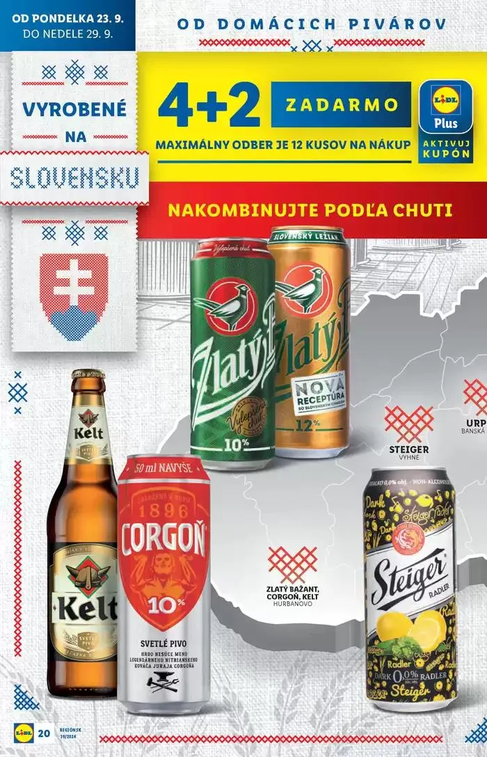 Leták: Platný od pondelka 23. 09. 2024 od 23. septembra do 29. septembra 2024 - Prehľad Stránky 28