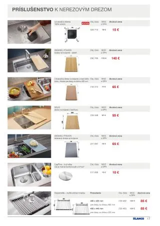 Leták: BLANCO akciová ponuka od 1. septembra do 31. decembra 2023 - Prehľad Stránky 17
