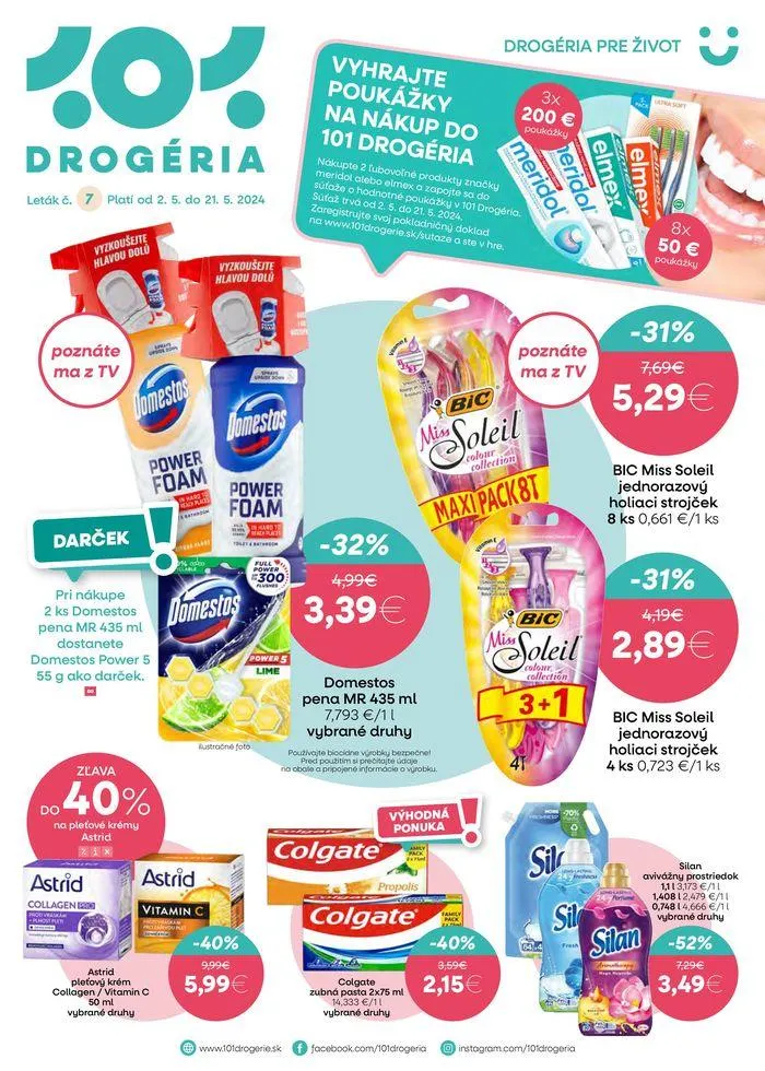 Platí od 2. 5. do 21. 5. 2024 - 1