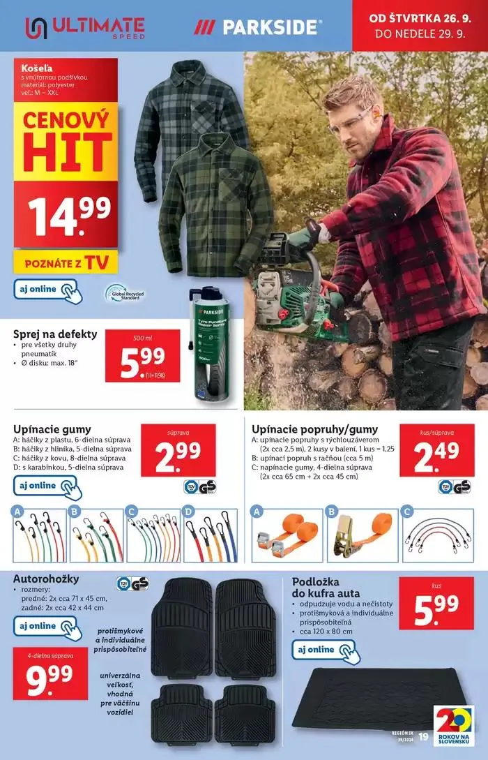 Leták: Platný od pondelka 23. 09. 2024 od 23. septembra do 29. septembra 2024 - Prehľad Stránky 81