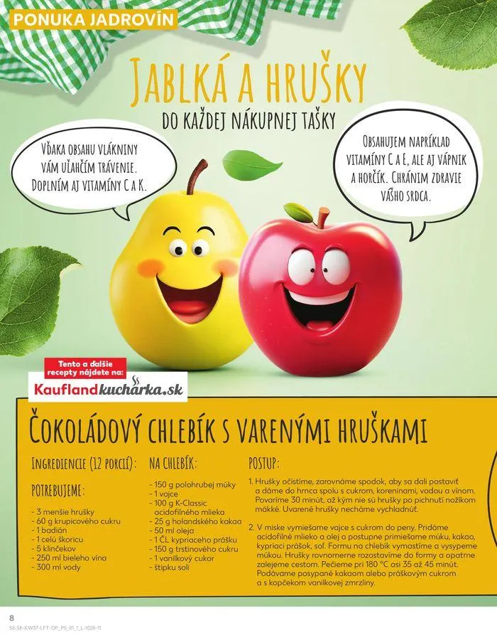 Leták: Exkluzívne výhodné ponuky od 12. septembra do 18. septembra 2024 - Prehľad Stránky 8