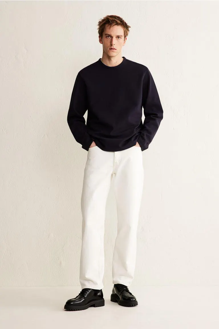 Regular Fit Twill top