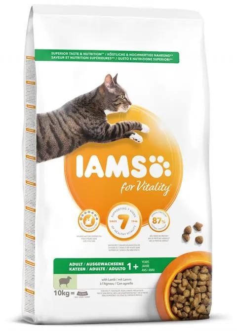 IAMS Cat Adult Lamb 10kg