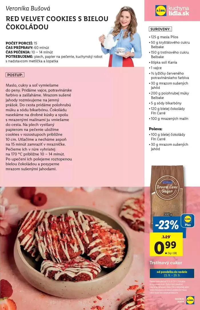 Leták: Platný od pondelka 23. 09. 2024 od 23. septembra do 29. septembra 2024 - Prehľad Stránky 59