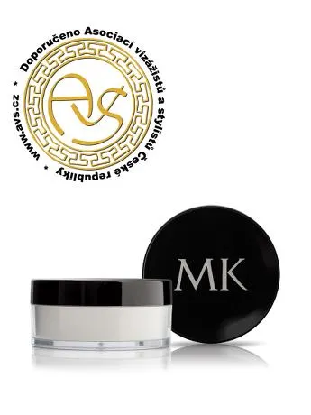 Transparentný sypký púder