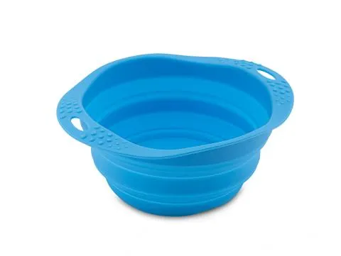 Beco bowl miska skladacia M modrá 18,5 cm