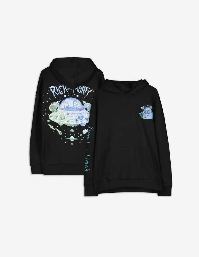 Mikina s kapucňou - Rick a Morty