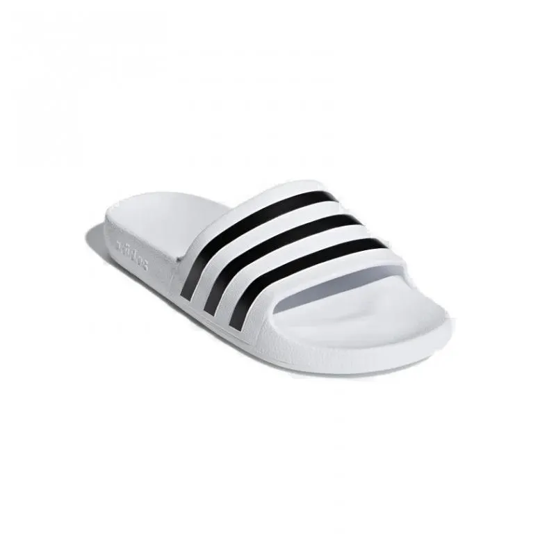 Adilette Aqua cloud white/core black/cloud white