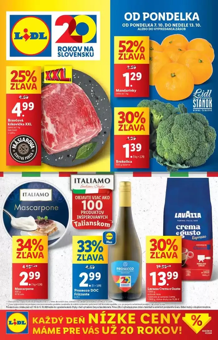 Platný od pondelka 07. 10. 2024 - 1