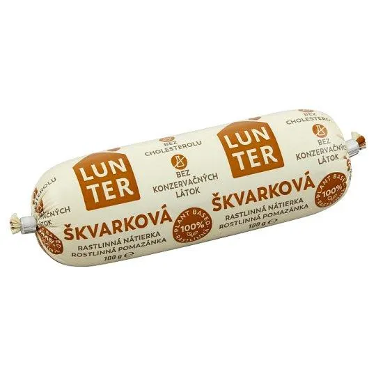 Lunter Škvarková rastlinná nátierka 100 g