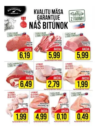 Leták: Klas aktuálny akciový leták - Košice od 29. apríla do 5. mája 2024 - Prehľad Stránky 3