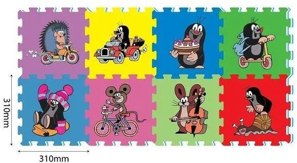 HM Studio 14SU-5070PK1 Penové puzzle Krtko