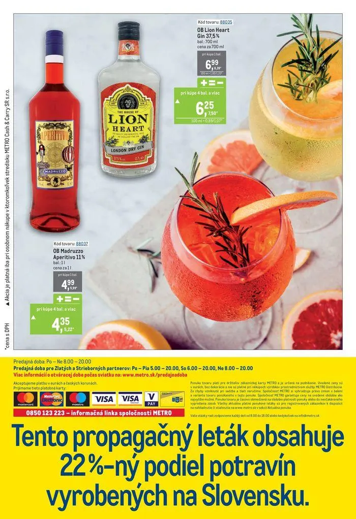 Leták: Fast Food od 22. júla do 30. júla 2024 - Prehľad Stránky 20