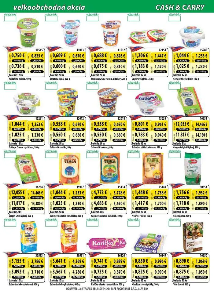 Leták: Cash & Carry leták do 30.04  od 3. apríla do 30. apríla 2024 - Prehľad Stránky 2