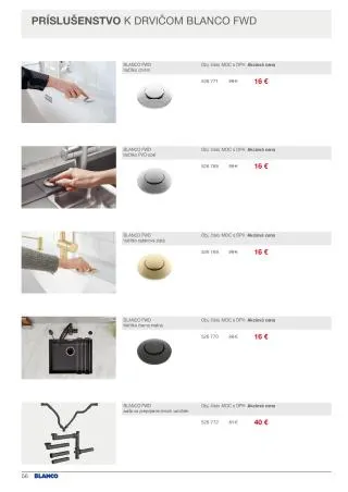 Leták: BLANCO akciová ponuka od 1. septembra do 31. decembra 2023 - Prehľad Stránky 56