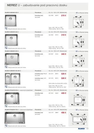 Leták: BLANCO akciová ponuka od 1. septembra do 31. decembra 2023 - Prehľad Stránky 13