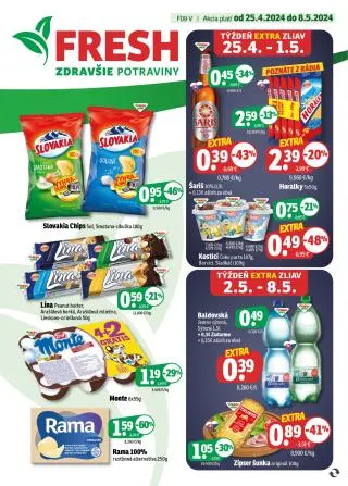 Fresh leták - Východné Slovensko - 1
