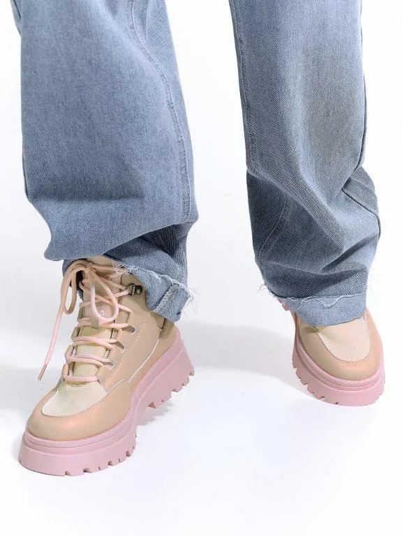 Zateplené kotníkové kozačky