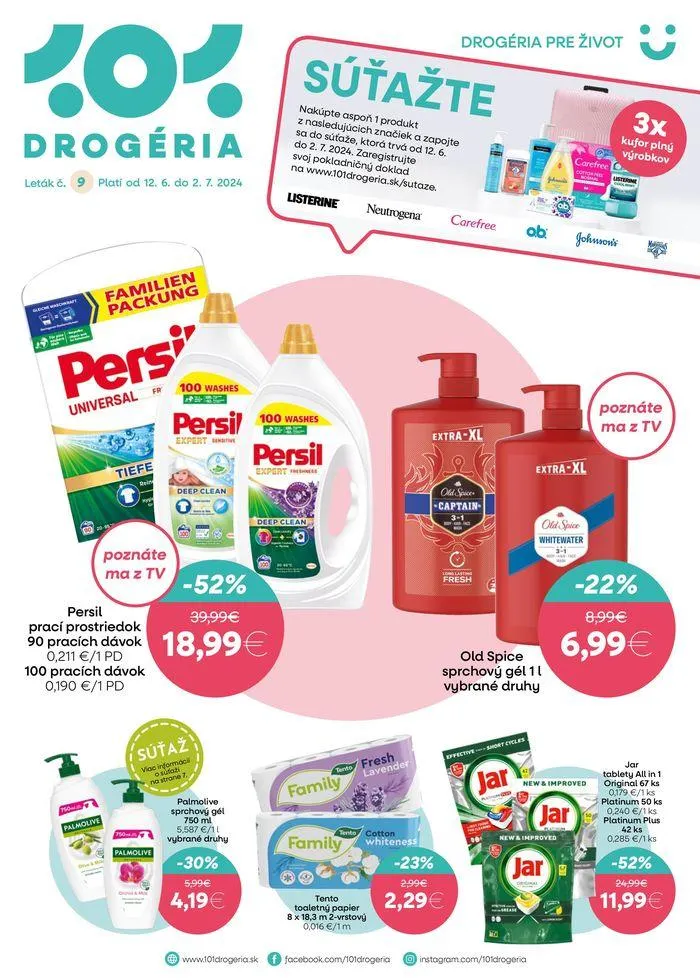 Leták č. 9 Platí od 12. 6. do 2. 7. 2024 - 1